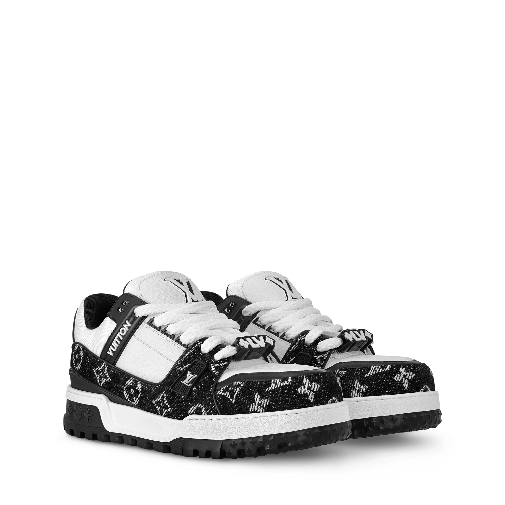 【超希少】Louis Vuitton LV Trainer MaxiLine LV Maxi Trainers - Luxury Black | LOUIS VUITTON